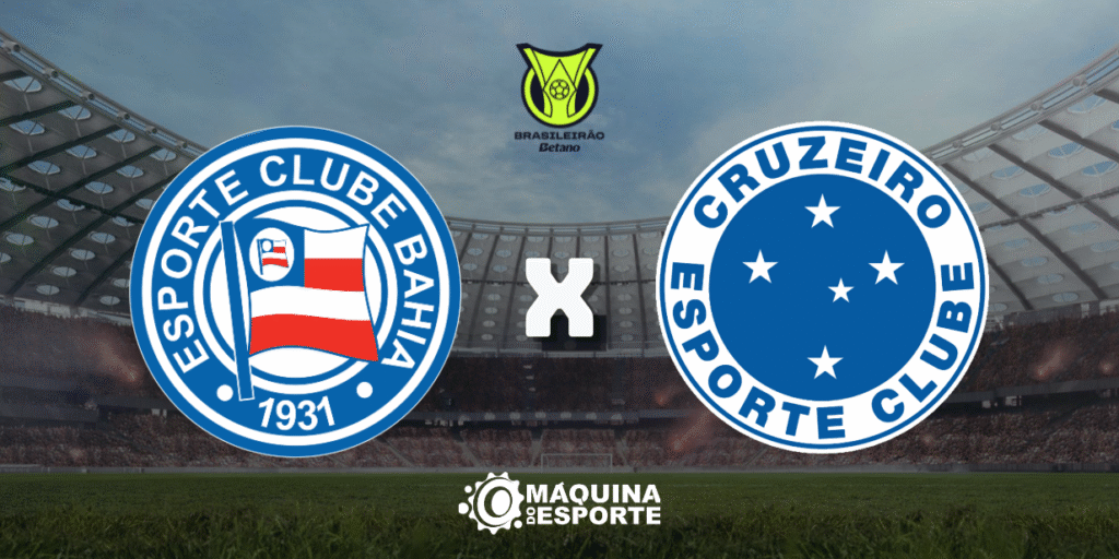 Bahia x Cruzeiro: Onde assistir à partida da 23ª rodada do Brasileirão