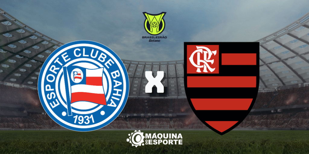 Bahia x Flamengo: Onde assistir ao confronto da 27ª rodada do Brasileirão