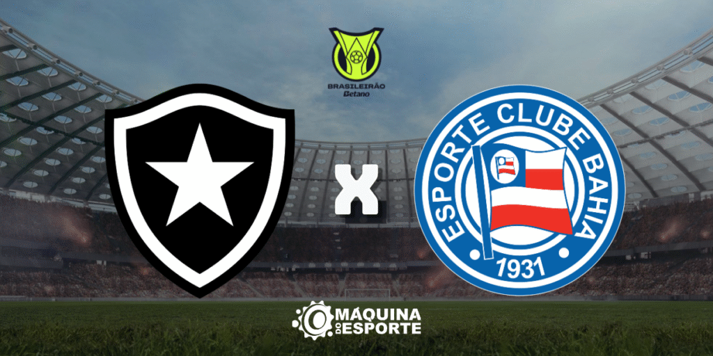 Botafogo x Bahia: Onde assistir à partida da 26ª rodada do Brasileirão