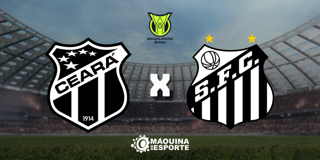 Ceará x Santos: Onde assistir à partida da 27ª rodada do Brasileirão