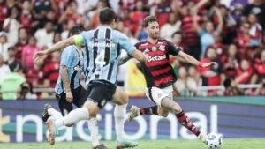 Flamengo e Grêmio empataram em 1 a 1 no Maracanã - Gilvan de Souza/Flamengo