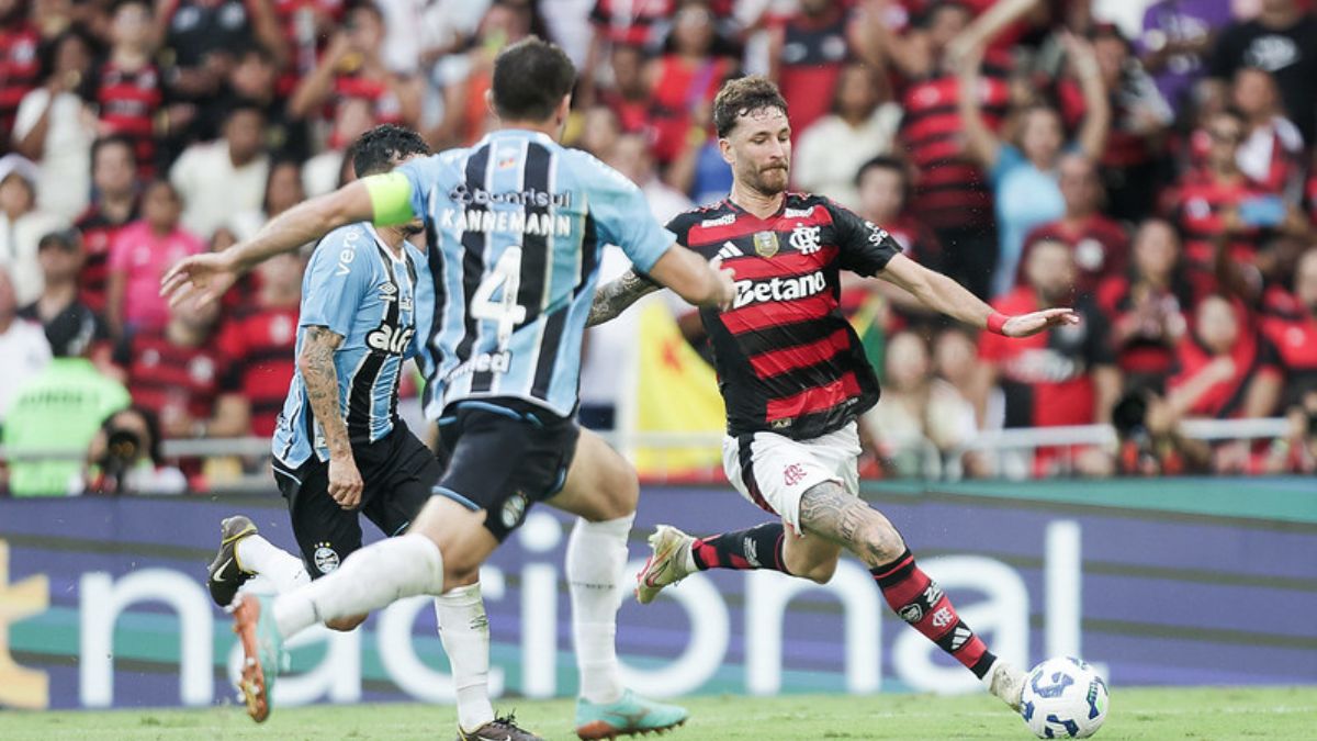 Flamengo e Grêmio empataram em 1 a 1 no Maracanã - Gilvan de Souza/Flamengo