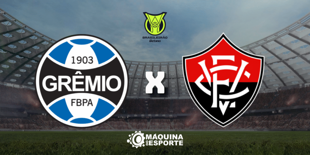 Grêmio x Vitória: Onde assistir ao confronto da 25ª rodada do Brasileirão