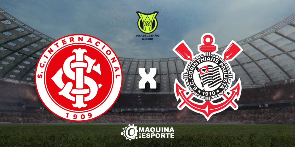 Internacional x Corinthians: Onde assistir ao duelo da 26ª rodada do Brasileirão
