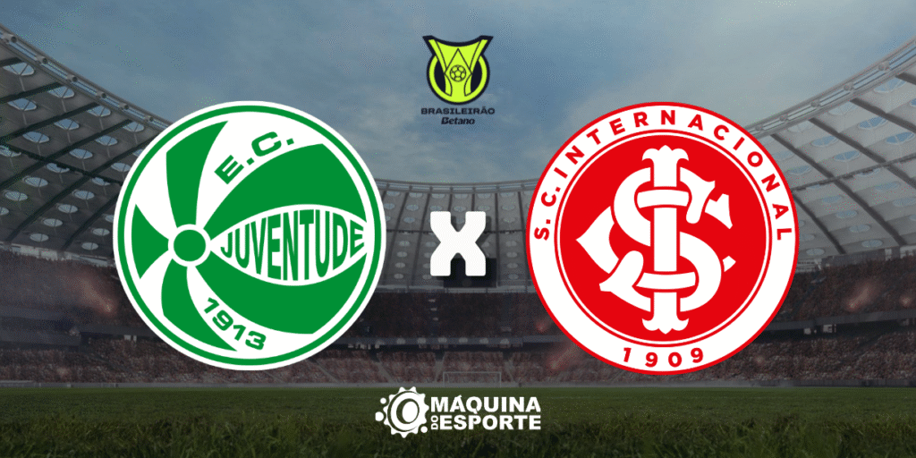 Juventude x Internacional: Onde assistir ao jogo da 25ª rodada do Brasileirão