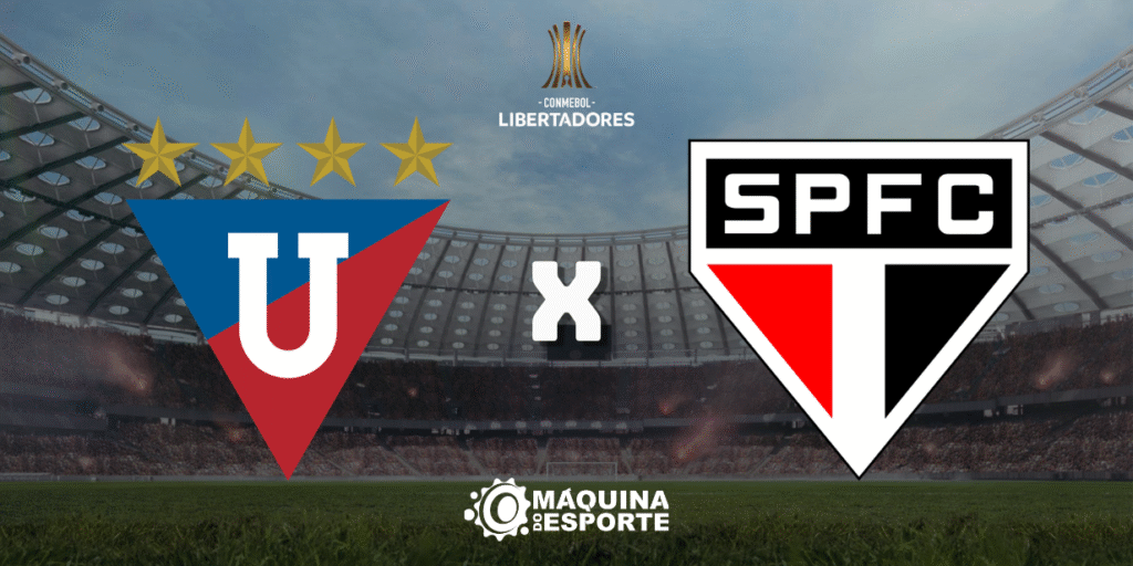 LDU x São Paulo: Onde assistir à partida de ida das quartas de final da Libertadores