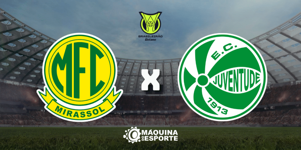 Mirassol x Juventude: Onde assistir à partida da 24ª rodada do Brasileirão