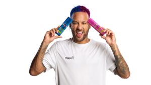 Neymar terá uma linha de produtos licenciados pela Popper - Divulgação