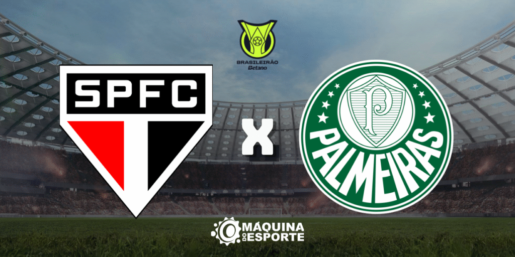 São Paulo x Palmeiras: Onde assistir ao clássico paulista da 27ª rodada do Brasileirão