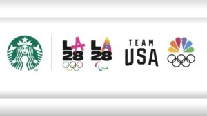 Starbucks fecha acordo com Jogos Olímpicos e Paralímpicos de Los Angeles 2028, comitê dos EUA e NBCUniversal - Divulgação