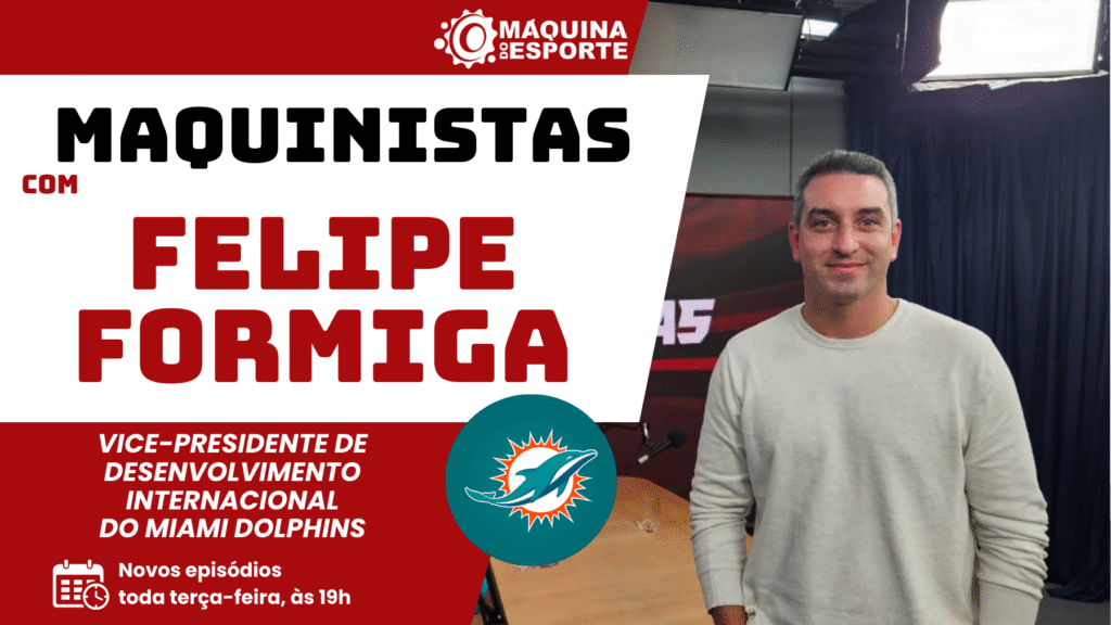 Maquinistas: Expansão da NFL e do Miami Dolphins passa por gestão local e flag football