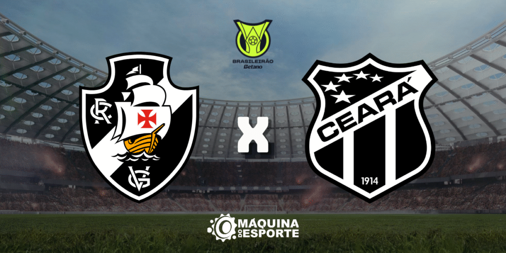 Vasco x Ceará: Onde assistir ao confronto da 23ª rodada do Brasileirão