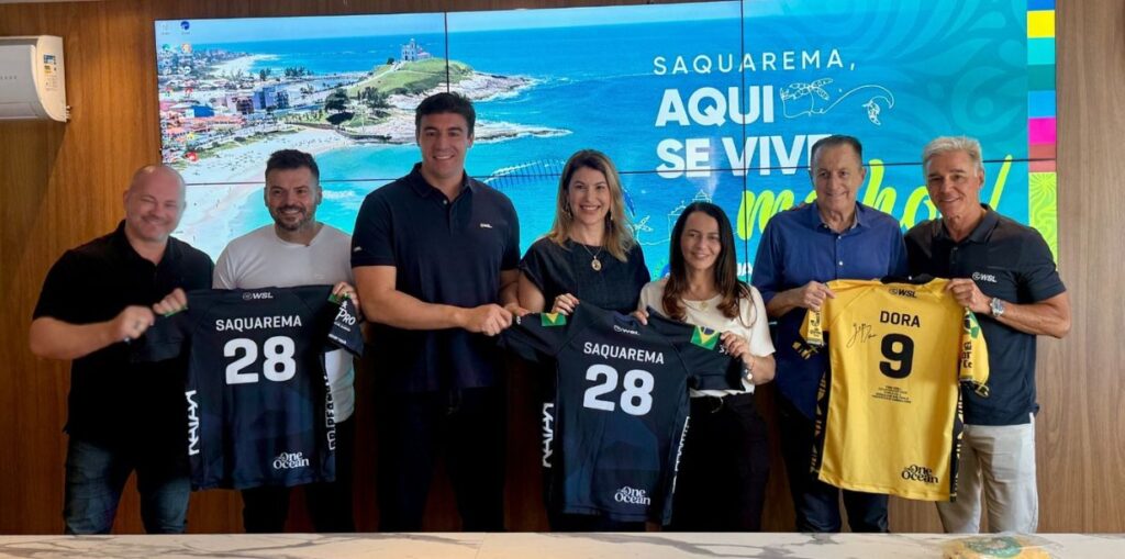WSL renova com Prefeitura de Saquarema, e cidade seguirá sediando Vivo Rio Pro até 2028