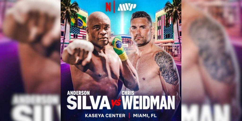 Netflix transmitirá revanche entre Anderson Silva e Chris Weidman em evento de boxe