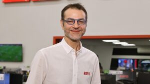 Ari Aguiar, um dos narradores dos jogos da NBA na ESPN - Divulgação