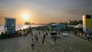 Praia de Itaúna, em Saquarema (RJ), recebe o BB Saquarema Pro apresentado por Corona Cero - Divulgação