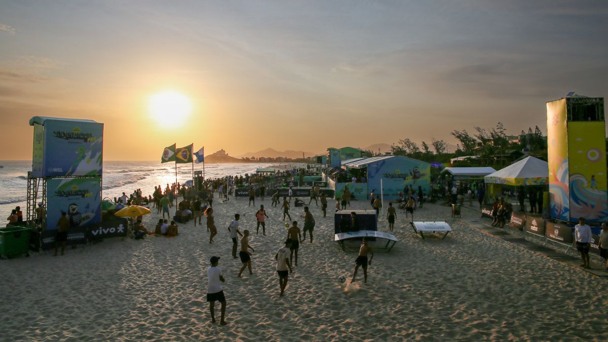 Praia de Itaúna, em Saquarema (RJ), recebe o BB Saquarema Pro apresentado por Corona Cero - Divulgação