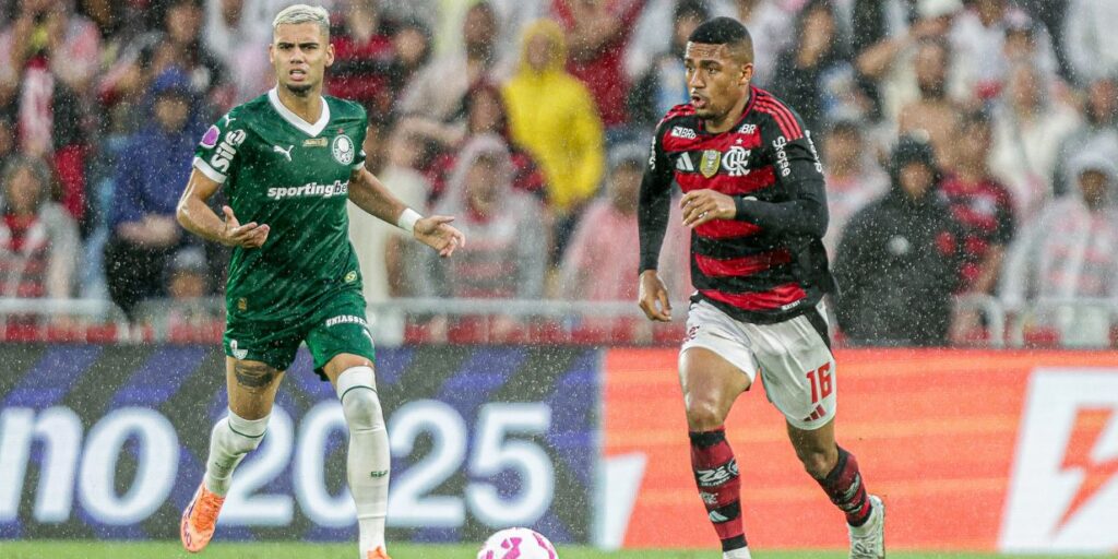 Duelo de líderes entre Flamengo e Palmeiras gera maior audiência da Globo com o Brasileirão 2025 no RJ
