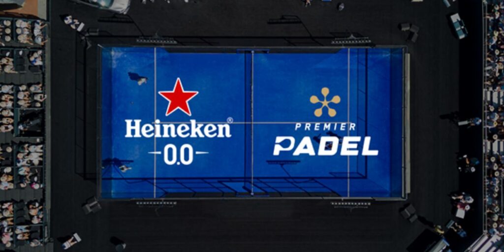 Heineken 0.0 será parceira global de cervejas da Premier Padel a partir de 2026