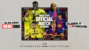 Villarreal x Barcelona será em Miami - Divulgação