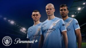 Manchester City anunciou parceria com a Paramount - Divulgação