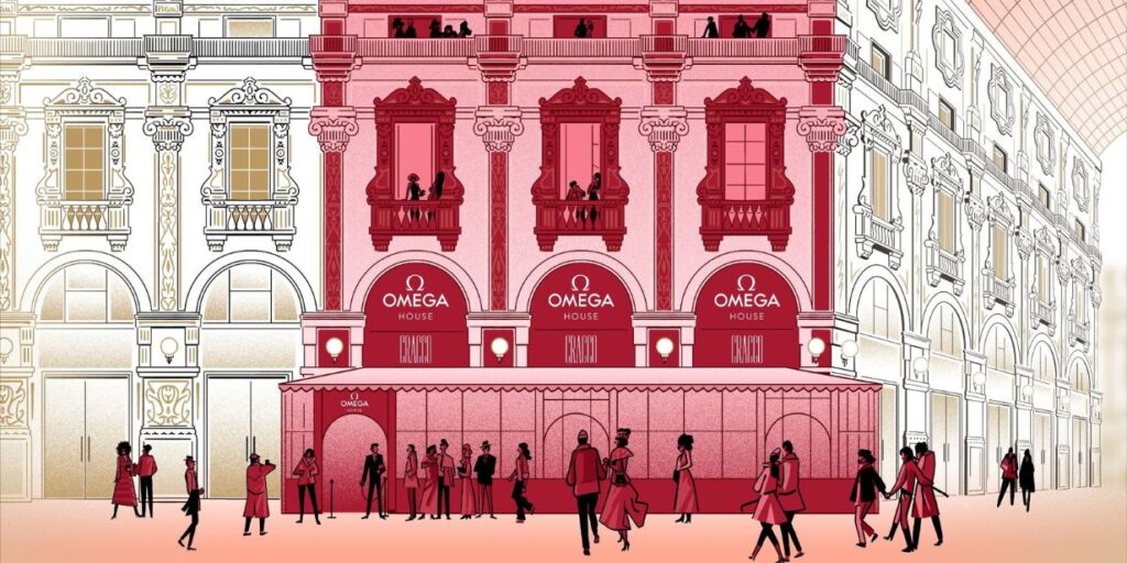 Omega anuncia estreia da Omega House em Jogos de Inverno e lança relógio para Milão-Cortina 2026