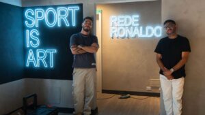 Ronald e Douglas Buiu: Rede Ronaldo será um hub esportivo e de entretenimento - Divulgação