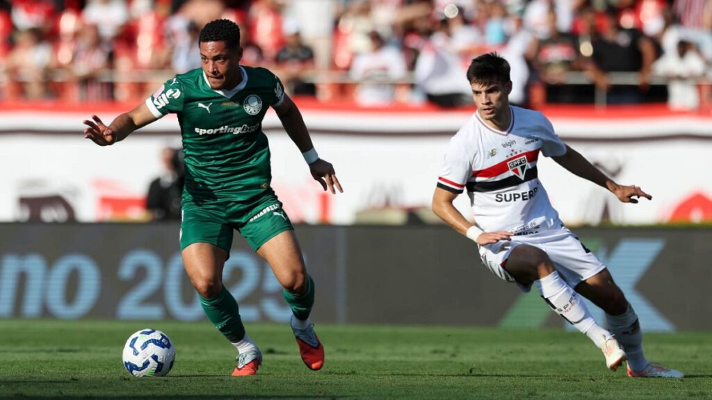 Globo iguala 2ª maior participação no Brasileirão 2025 com São Paulo x Palmeiras