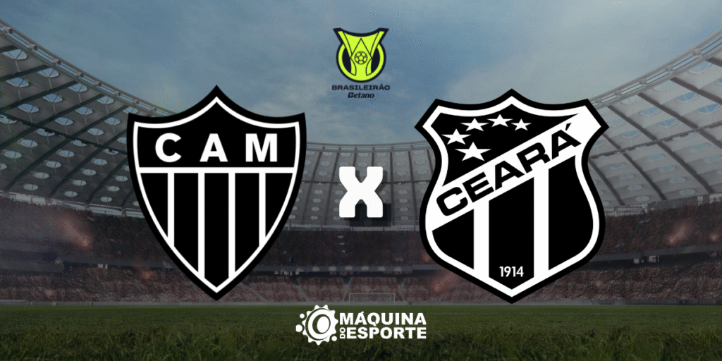 Atlético-MG x Ceará: Onde assistir ao confronto da 30ª rodada do Brasileirão