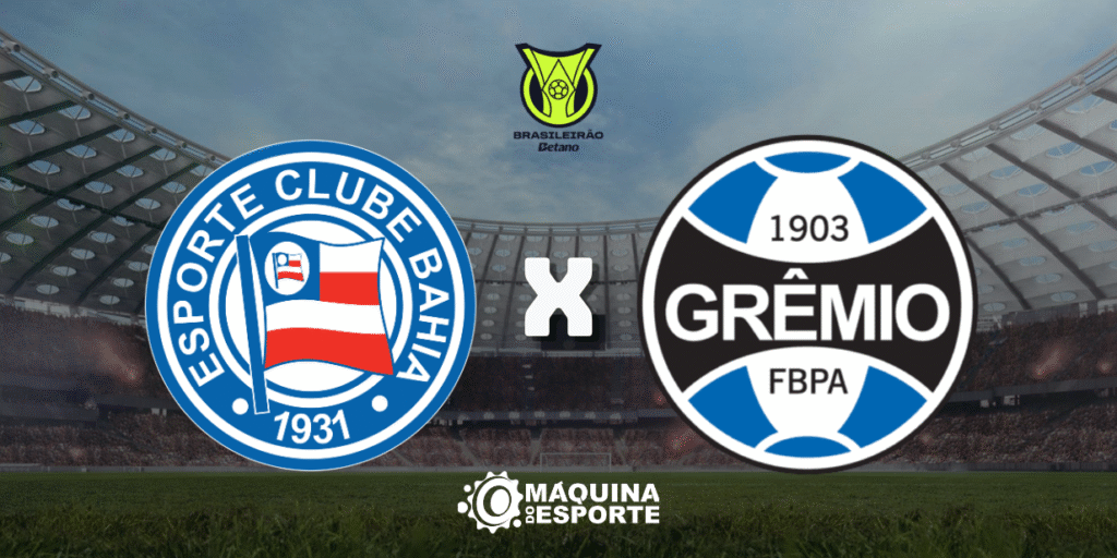 Bahia x Grêmio: Onde assistir ao confronto da 29ª rodada do Brasileirão