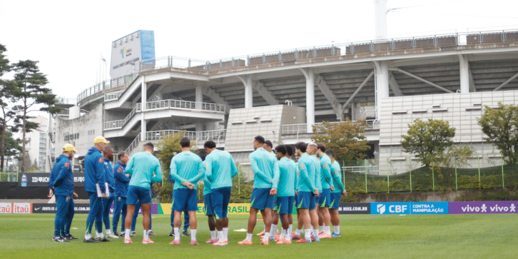 Coreia do Sul x Brasil: Onde assistir ao amistoso preparatório para a Copa do Mundo de 2026