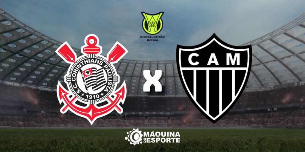 Corinthians x Atlético-MG: Onde assistir ao duelo da 29ª rodada do Brasileirão