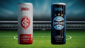 Slok licenciou bebidas funcionais com Grêmio e Internacional - Divulgação