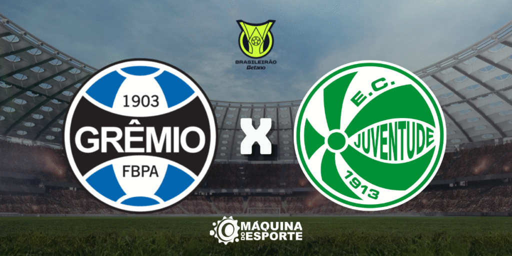 Grêmio x Juventude: Onde assistir à partida da 30ª rodada do Brasileirão