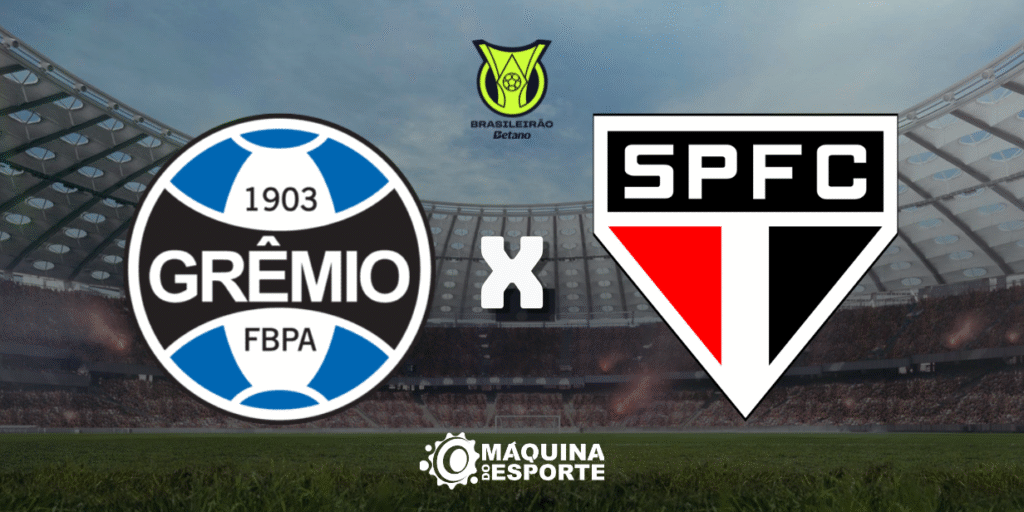 Grêmio x São Paulo: Onde assistir ao confronto da 28ª rodada do Brasileirão