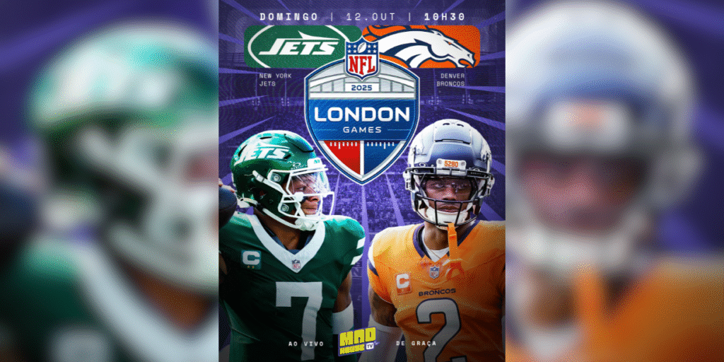 Madhouse TV transmitirá dois jogos internacionais da NFL com exclusividade
