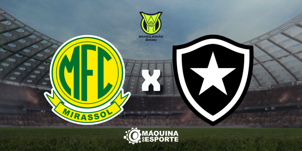 Mirassol x Botafogo: Onde assistir à partida da 31ª rodada do Brasileirão