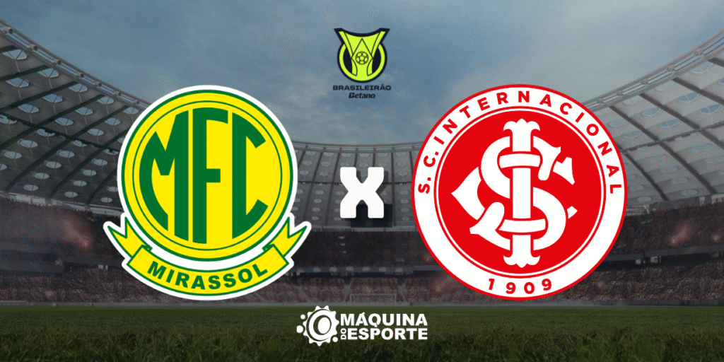 Mirassol x Internacional: Onde assistir ao duelo da 28ª rodada do Brasileirão