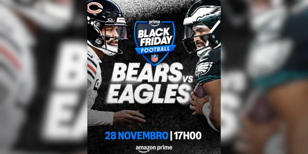 Amazon Prime Video investe na Black Friday e exibirá NFL, NBA e PGA Tour em escala global e de graça