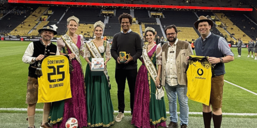 Bundesliga usa Oktoberfest para se aproximar do público brasileiro