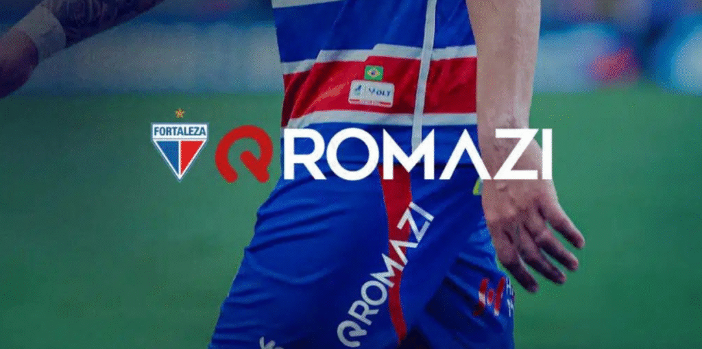Fortaleza terá patrocínio da Romazi e passa a ter sete marcas cearenses no uniforme