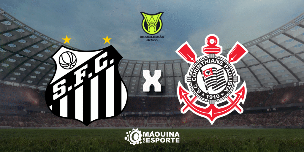 Santos x Corinthians: Onde assistir ao clássico paulista da 28ª rodada do Brasileirão
