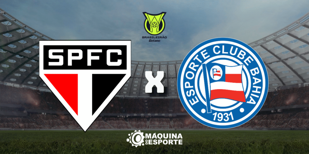 São Paulo x Bahia: Onde assistir à partida da 30ª rodada do Brasileirão
