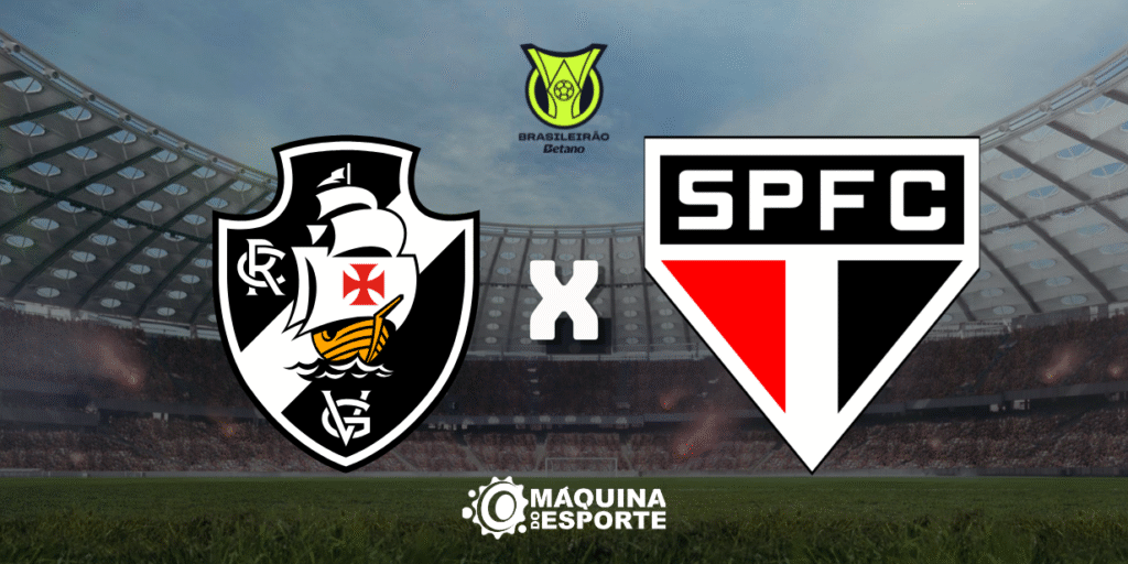Vasco x São Paulo: Onde assistir ao confronto da 31ª rodada do Brasileirão