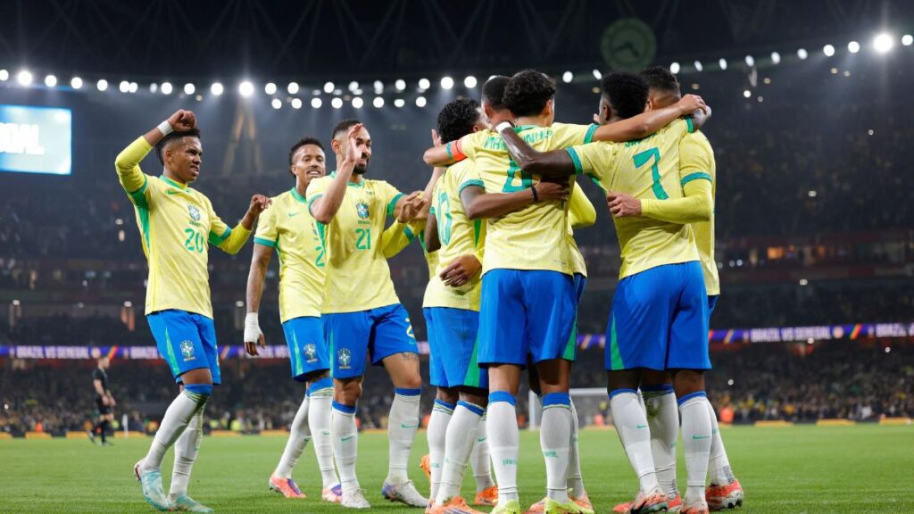 Brasil x Senegal é maior audiência da TV Globo em 2025 em amistosos da seleção
