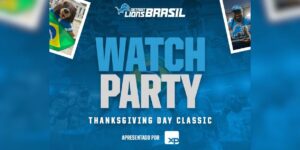 Detroit Lions terá primeiro evento oficial no Brasil com watch party em São Paulo