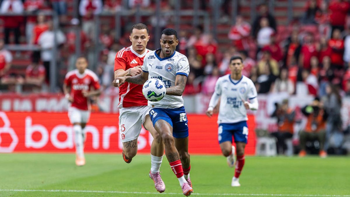 Internacional e Bahia empataram em 2 a 2 no Beira-Rio - Rafael Rodrigues/Bahia
