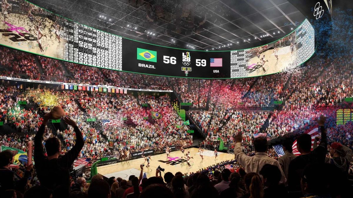 A Intuit assegurou os naming rights da arena de basquete de Los Angeles 2028 - Divulgação