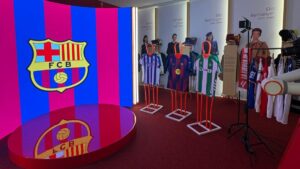 Ativação da LaLiga no Espaço Iberia, em São Paulo - Divulgação