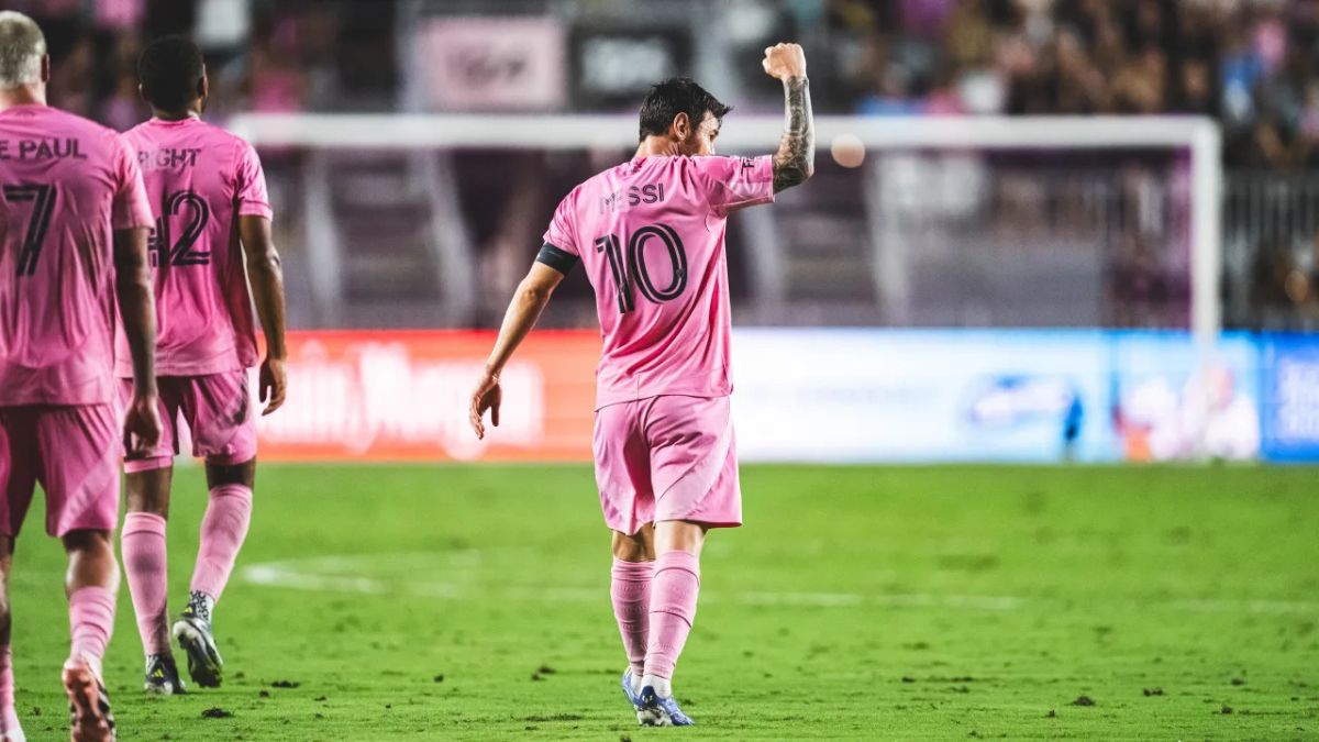 Lionel Messi, em jogo do Inter Miami na MLS - Divulgação